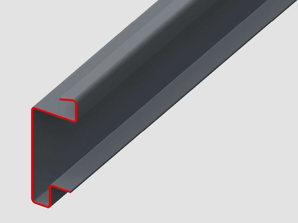 Для рам модуля разработан профиль со сложным сечением, который обеспечивает высокую несущую способность при оптимальной металлоемкости.